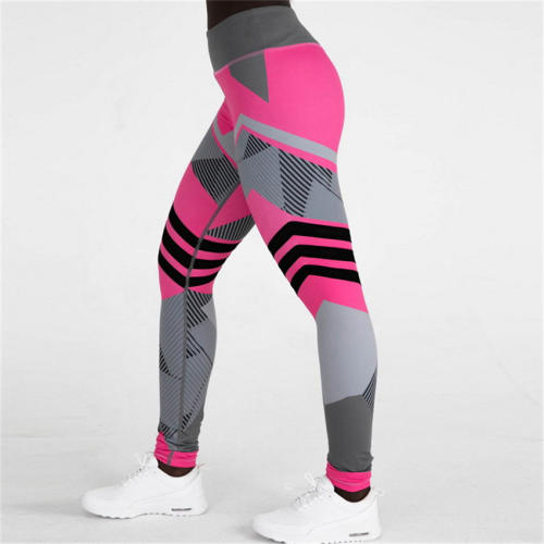 Printing Yoga Leggings Female Sexy Lift Butts Fitness Pants PQHY44C