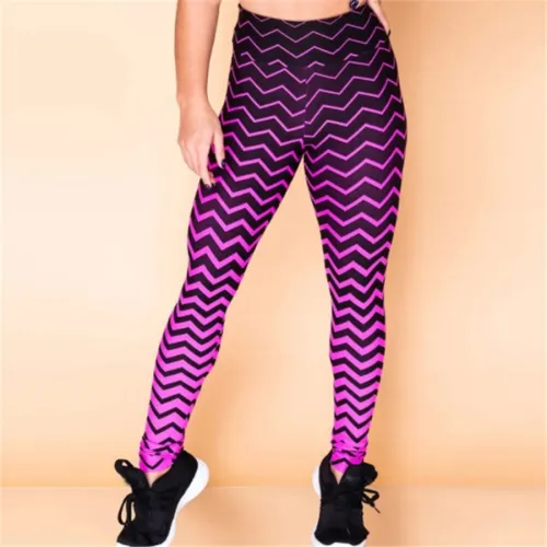 Sexy Exercise Clothing High Waist Activewear Lift Butts Fitness Leggings PQHY565B