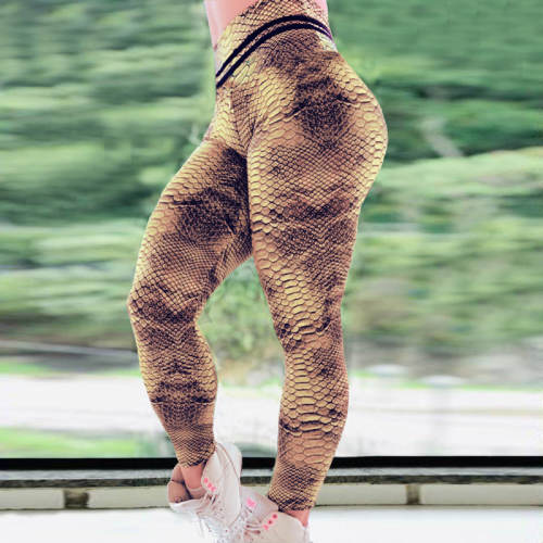 Python Pring Fitness Clothing Bubble Butts Gym Activewear PQHYDZ05