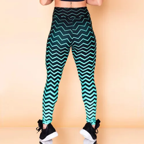 Geometry Yoga Pants Sexy Exercise Clothing High Waist Activewear PQHY565