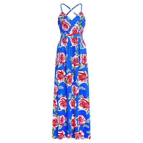 Women Beach Break Clothes Summer Floor-Length Streetwear PQ22020F