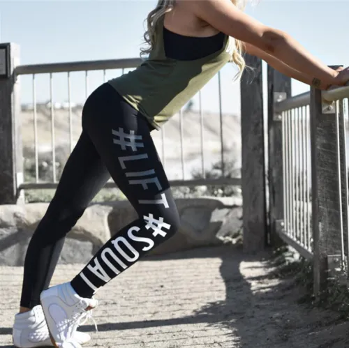 Digital Printing Yoga Pants For Women Sexy Fitness Leggings PQYS6028B
