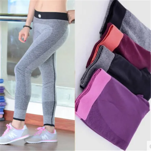 Sports Yoga Capris Female Bodybuilding Fitness Pants Quick-drying Trousers PQYS1002A