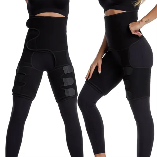 Women Skinny Sport Waist Belt Sweat Juicy Yoga Sets PQML001B