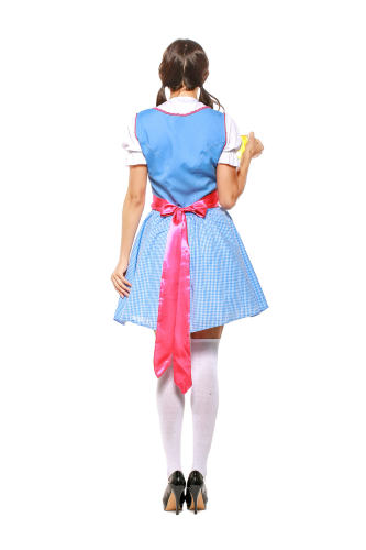 Bavarian Cosplay Mardi Gras Wear Women German Oktoberfest Costume PQPS7106C
