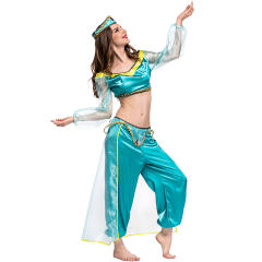 Aladdin and the Magic Lamp COS Clothing Arabic Cosplay Costume PQPS9254