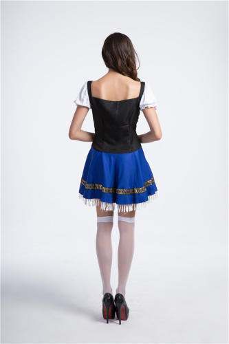 Sexy Bavarian Cosplay Costume Mardi Gras Maid Uniform PQPS2837