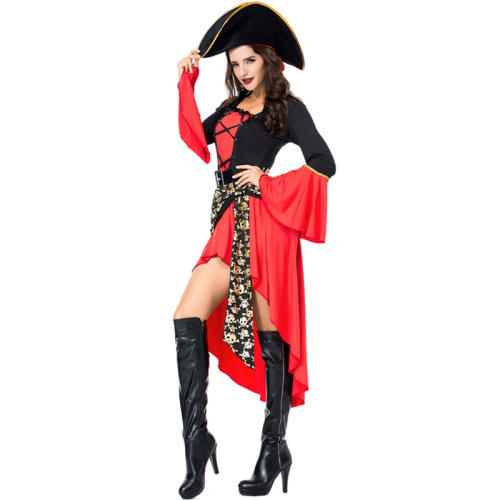 Halloween Cosplay Pirate Costume for Women PQPS72866