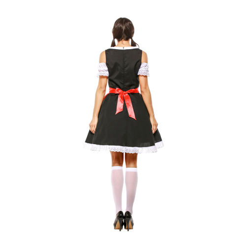Women Carnival Oktoberfest Costume Maid Cosplay Fancy Dress PQPS1801