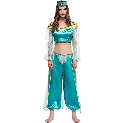 Aladdin and the Magic Lamp COS Clothing Arabic Cosplay Costume PQPS9254