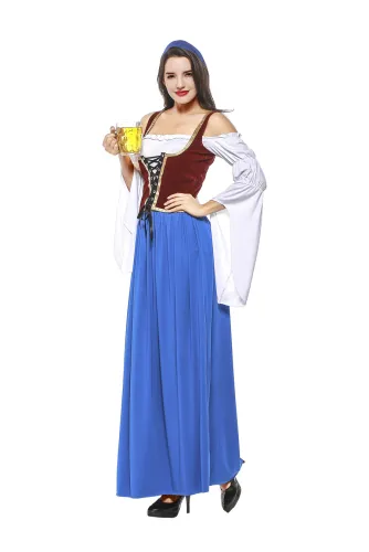 German Oktoberfest Women Dress Carnival Beer Girl Fancy Dress PQPS1805