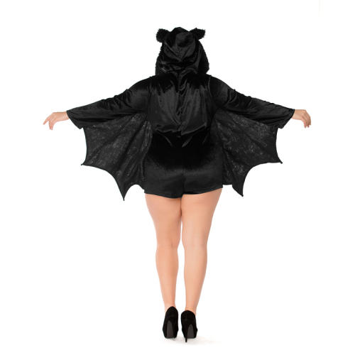 Halloween Plus Size Cosplay Bat Fancy Dress COS Stage Wear PQPS1179