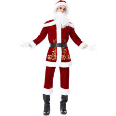 Christmas Lover's Clothing Santa Claus His-and-hers Clothes PQPS8313