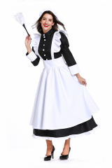 Carnival German Maid Cosplay Fancy Dress England Female Cook Costume PQPS71628