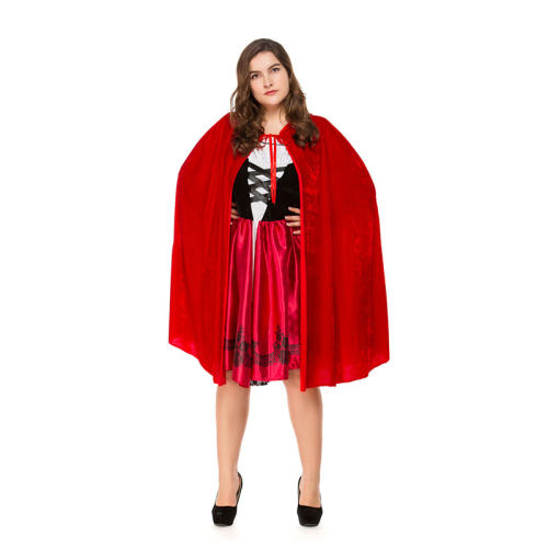 Plus Size Halloween Costumes Little Red Riding Hood Costume PQPS9013