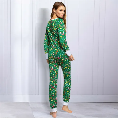 Winter Loungewear for Women Christmas Home Wear PQLQ054B