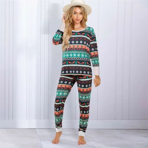 Xmas Home Wear for Women Leisure Winter Longewear PQLQ054F