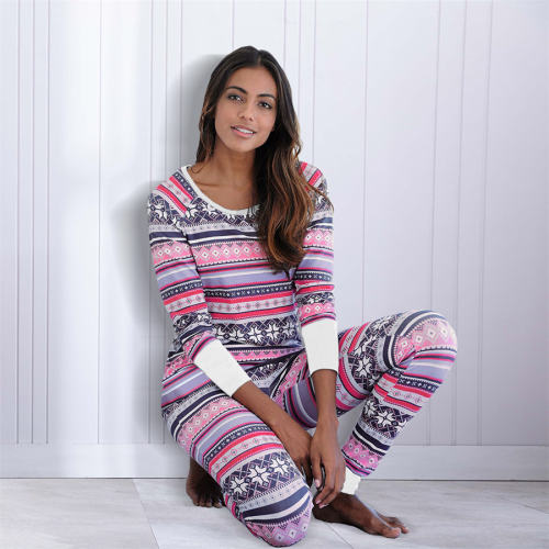 Autumn Home Wear for Women Printed Loungewear PQLQ054C