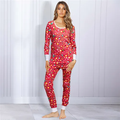 Autumn Loungewear for Women Christmas Home Wear PQLQ054A