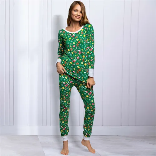 Winter Loungewear for Women Christmas Home Wear PQLQ054B