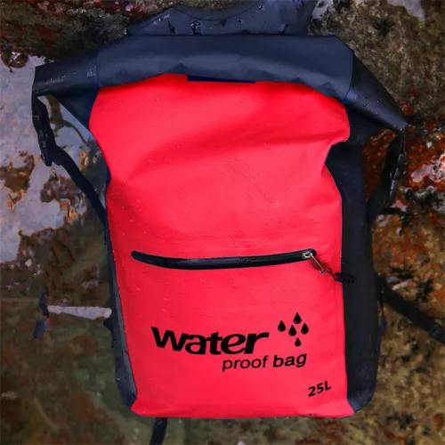 Travel Tactical Backpacks Waterproof Dry Bag 25L Camping Packs PQXZX51F