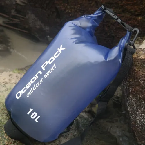 Camping Packs Translucent Beach Storage Drifting Dry Pouch PQPVC001C