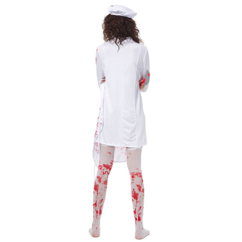 Halloween Cook Costume for Women Horror Cosplay Uniform PQ80891