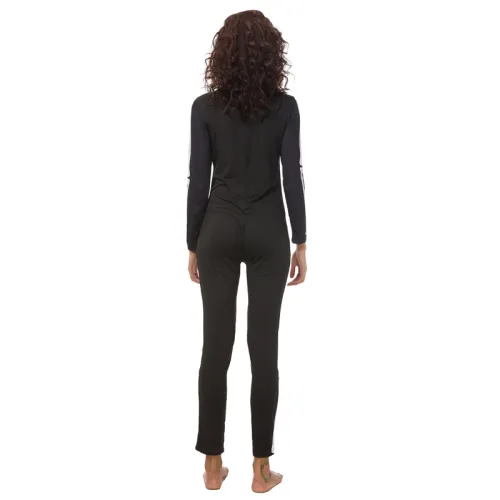 Halloween Ghost Costumes for Female Skeleton Printed Jumpsuit PQDD80837B
