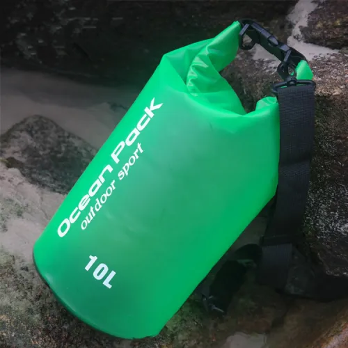 Camping Packs Translucent Beach Storage Drifting Dry Pouch PQPVC001C