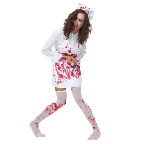 Halloween Cook Costume for Women Horror Cosplay Uniform PQ80891