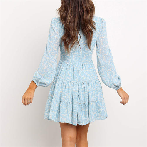 Fashion Skater Dress Autumn Casual Wear Spring Clubwear PQOM8999