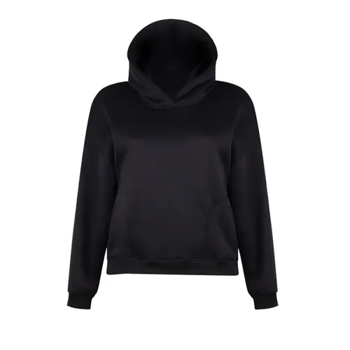Solid Color Women Hoodies Long Sleeve Autumn Sweaters PQOM9055A