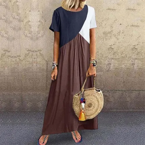 Summer Vacation Outfits Fashion Casual Dresses Sexy Maxi Dress PQOM9039D