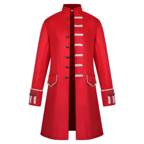 Men's Vintage Uniforms Medieval Steampunk Clothing PQMY002C