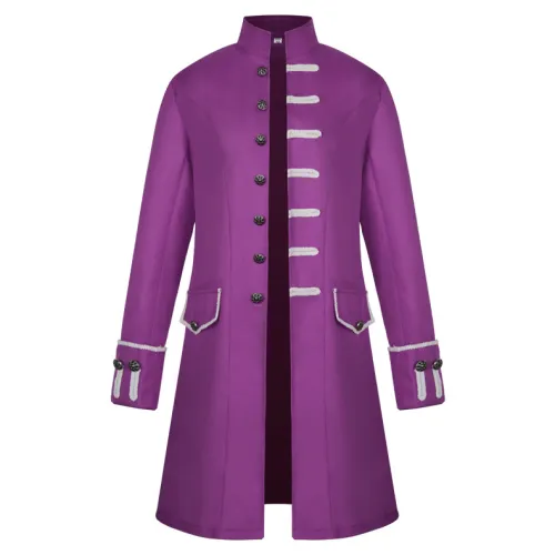 Medieval Retro Clothing Solid Color Steampunk Theme Costume PQMY002E