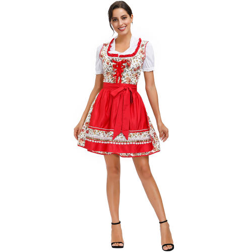 Oktoberfest Beer Clothes Maid Uniforms Munich Stage Costumes PQMR1558