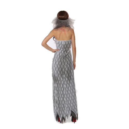 Goddess Zombie Masquerade Costume Halloween Bride Cosplay Uniform PQMR1808