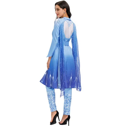 Halloween Uniform For Adult Female long-sleeved Princess Cosplay Costume PQMR45