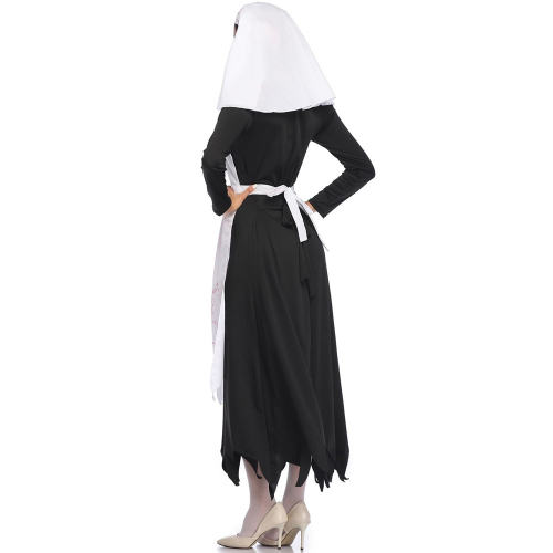 Halloween Vampire Uniform Demon Horror Nun Costume Party Costume PQMR1933