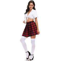 School Girl JK Uniform Cosplay Student Outfits Halloween COS Costume PQMR4597