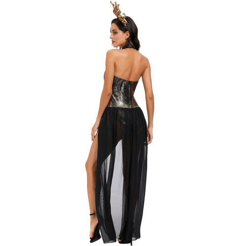 Halloween Hydra Witch Roman Girl Costume masquerade Fancy Dress PQMR4517