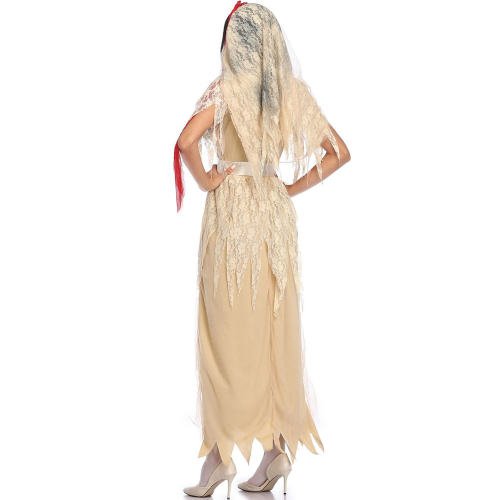 Halloween Costume Vampire Outfits Demon Ghost Bride Uniform PQMR1956