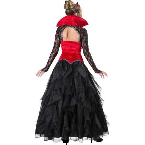 Halloween Grim Reaper Hell Goddess Witch Demon Vampire Uniform Dress PQZML9072