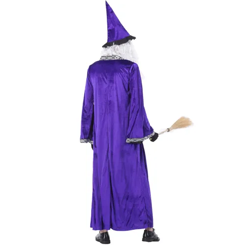 Magician Costumes Wizard Uniform Fortuneteller Prophet Outfits PQMR1837