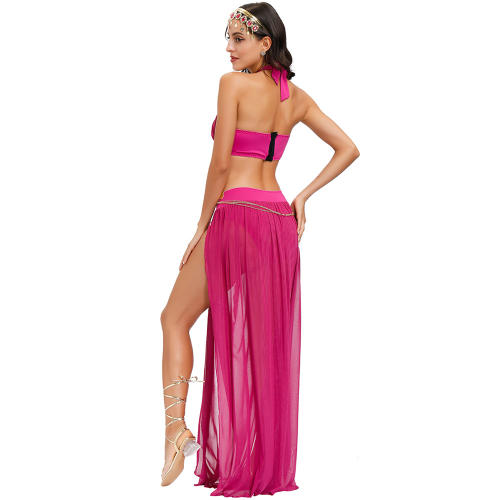 Halloween Arab Greek Princess Carnival Female Indian Dancer Costume PQMR4576