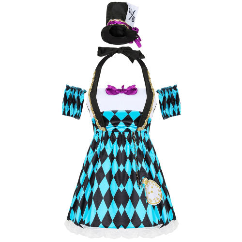 Circus Cosplay Costumes Halloween Costumes Magic Stage Uniform PQMR3365