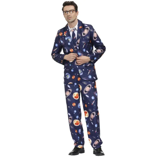 Men Halloween Suits Carnival Costumes Holiday Party Suits PQMR4481