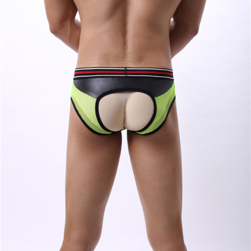 Summer Sexy Underwear Men Fetish Briefs Sissy Mesh Shorts PQA4-48C