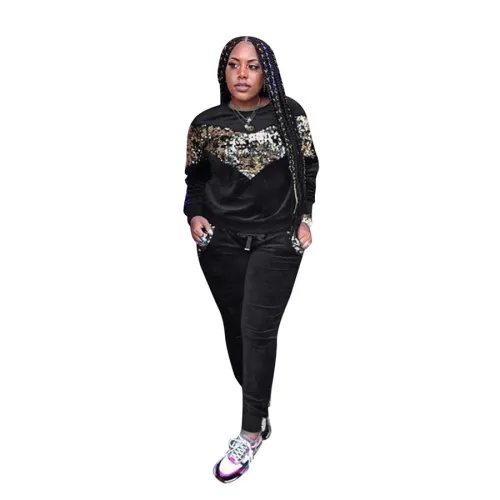 Chic Autumn Women's Two Piece Pants Spring Sweetheart Tracksuits PQCM278A