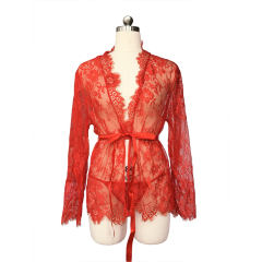 Super Size Sheer Valentine Robes Ladies Plus Size 9XL Erotic Sleepwear PQBS051